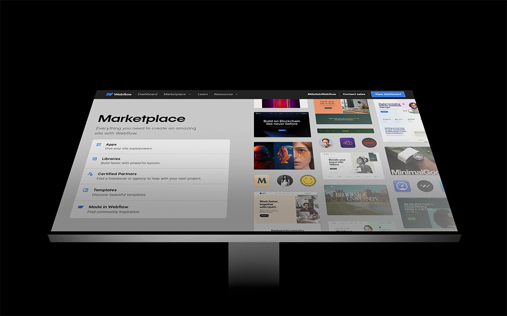 Webflow Marketplace